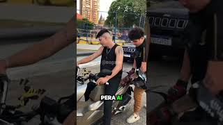 Moto sem gasolina fz15 automobile fazer150 motovlog fz250 pcx shorts rels comedia fz [upl. by Eirojram115]