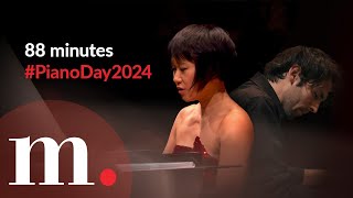 88 Minutes of Piano Excellence for World Piano Day 2024 PianoDay2024 [upl. by Lazes687]