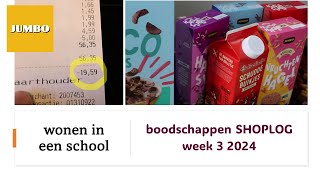 boodschappen SHOPLOG  veel KORTING bij de Jumbo  week 3 2024 [upl. by Ochs824]