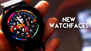 New Colorful Samsung Galaxy Watch Ultra Watchfaces for Wear Os Watches [upl. by Chev]