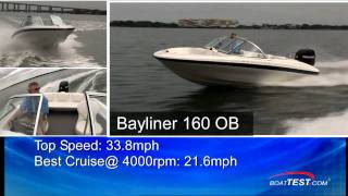 2011 Bayliner 160 OB Boat [upl. by Arac]