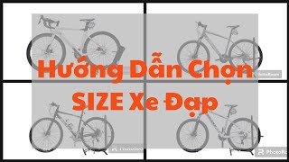 Tư vấn chọn Size Xe Đạp  Phương pháp chuẩn theo inseam amp phương pháp chọn theo chiều cao [upl. by Aniteb246]