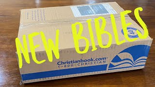 Unboxing Upcoming Bible Reviews [upl. by Aruon]