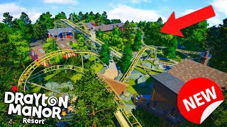 I recreated Drayton Manor’s NEW Gold Rush in Planet Coaster [upl. by Memory414]