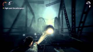 Alan Wake  Poltergeist bridge playthrough on nightmare [upl. by Gery]