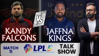 LPL 2024  Jaffna Kings vs Kandy Falcons [upl. by Lekzehcey]