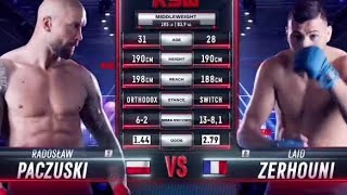 Paczuski Vs Zerhouni  XTB KSW 98 [upl. by Sitsuj]