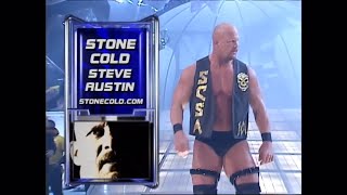 Stone Cold Steve Austin HHH V Kurt Angle BookerT WWE Smackdown 11702 [upl. by Culley]