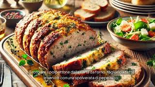 ricetta polpettone di vitello al forno [upl. by Tolland]