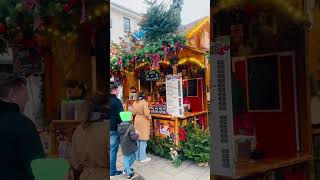 Christmas Market🎅🎄 Germany weihnachtsmarkt travel winter [upl. by Einohtna]