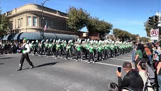 REEDLEY FIESTA Parade 2023 song Heart Break Hotel Reedley High School Marching Band [upl. by Wiener95]