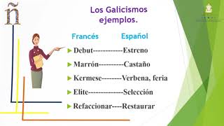 Extranjerismos galicismos – Octavo Grado  Español [upl. by Fredericka]