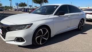 2022 Honda Accord Sport Sedan McAllen Mission Edinburgh Weslaco Pharr [upl. by Nalla]