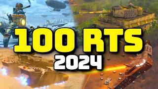 List of New RTS amp Base building games in 2024 l PC gameplay of Best upcoming AAA amp Indie games [upl. by Bois69]