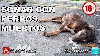 Significado de SOÑAR CON PERROS MUERTOS 🔞 ¿Que Significa [upl. by Aniham]