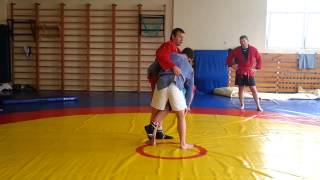 More Greorgian Grips Igor Kurinnoy Teaching Sacrifice Throw After Failed Obviv [upl. by Alihet]