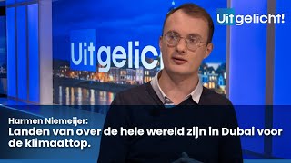 Uitgelicht 4 december 2023  Harmen Niemeijer over de VNklimaattop in Dubai [upl. by Nipahc]