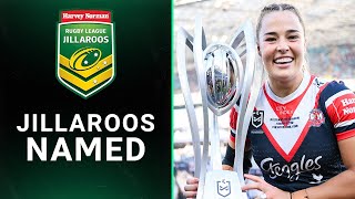 Harvey Norman Jillaroos named for Pacific Championships  International Rugby League [upl. by Laehplar]