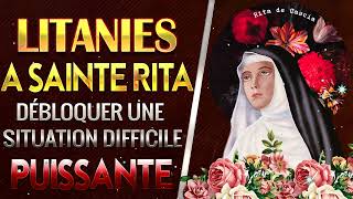 NEUVAINE À SAINTE RITA 8ème JOURSAINTE DES CAUSES DIFFICILES ET DÉSESPÉRÉES [upl. by Edelson230]