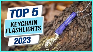 Top 5 Best Keychain Flashlights 2024 [upl. by Enoyrt]