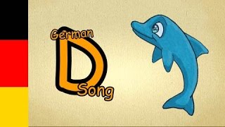 Learn german for kids  learn letter D in german  German alphabet  Der Buchstabe D [upl. by Perrin799]