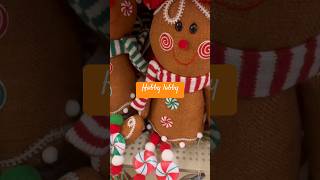 Hobby lobby Gingerbread subscribe hobbylobby homedecor christmas [upl. by Weihs]