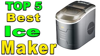 TOP 5 Best Countertop Ice Maker Review 2024 [upl. by Hyacinthie432]