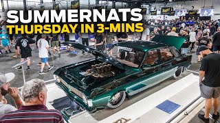 Summernats 36 Thursday In Three Mins [upl. by Gloriane]