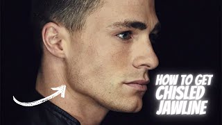 HOW TO GET A CHISELED JAWLINE  Top 3 Methods Used By Models [upl. by Kjersti]