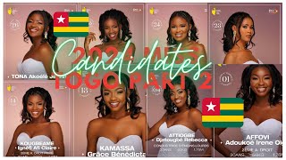 MISS TOGO 2024 CANDIDATES PART2LOME TOG0 AFRICA africa misstogo 2024 misstogo2024 togo viral [upl. by Elleunamme905]