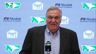 UND Football  Bubba Schweigert Weekly Press Conference  102124 [upl. by Egiarc]