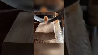 Sound The Most Primitive Curved flat Wood Planer [upl. by Idelle]