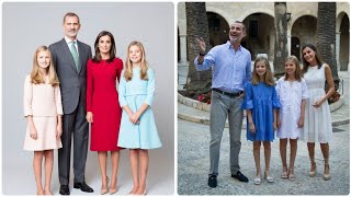 Princess Letizia And Infanta Sofia Of Spain Romantic Couple Photo Albums Fashion Designer Princess [upl. by Urbai712]