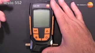 Testo 552 Digital Vacuum Gauge [upl. by Hadrian46]