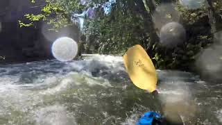 Kayaking Husum Falls on the White Salmon [upl. by Cramer967]