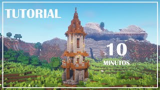 Torre Medieval  Tutorial  Minecraft [upl. by Esch]