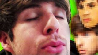 SMOSH KISSES EACH OTHER Lunchtime w Smosh [upl. by Nilek192]