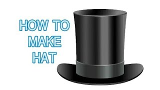 How to make Magician hat at home easy diy [upl. by Unity]