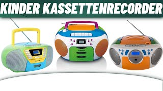 ▶ Kinder Kassettenrecorder Test 2023  3 Beste Kinder Kassettenrecorder [upl. by Esyahc]