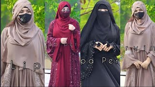 my new hijab style tiktok video lipa parvin official [upl. by Arrol]