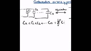 CONDENSADORES EN SERIE Y PARALELO [upl. by Adlesirhc304]