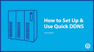 How to Setupamp Use Quick DDNS [upl. by Andrey337]