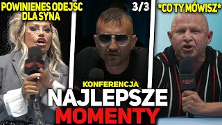 MOCARNY PANEL  KONFERENCJA PRIME MMA 9  NAJLEPSZE MOMENTY 33 [upl. by Craggie]