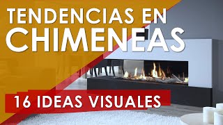 ✔️ 16 ideas de CHIMENEAS DECORATIVAS👈 minimalistas y artificial para la sala ¿Qué es una chimenea👌 [upl. by Fulton]