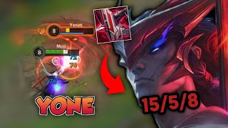 DONT MESS WITH YONE YONE GAMEPLAY  WILDRIFT [upl. by Karlotta349]