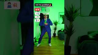 Not my problem  Dancechallenge 🤡 foryou dance joker tutorial halloween [upl. by Marijo]