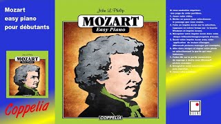 Mozart easy piano  Partitions pour débutants [upl. by Atnod]