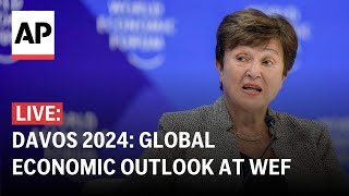 Davos 2024 LIVE IMF’s Georgieva ECB’s Lagarde discuss the global economic outlook at WEF [upl. by Isle]