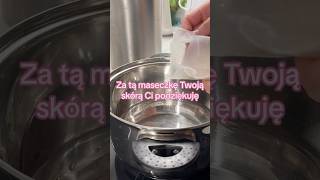 Za tą maseczkę Twoja skóra Ci podziękuje 😍skincare facemask skincaretips glassskin [upl. by Lenci]