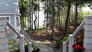 Maine Real Estate  Seaglass Cottage Cundys Harbor Harpswell [upl. by Annauqal]